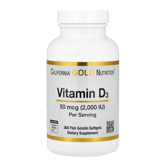 vitamin d 2000iu 360 california gold nutrition
