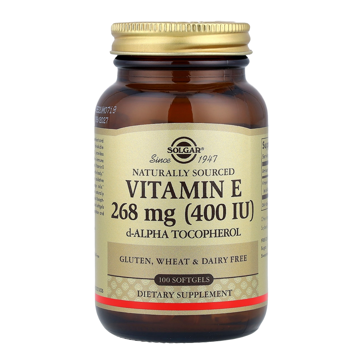 vitamin e 400iu 100 solgar