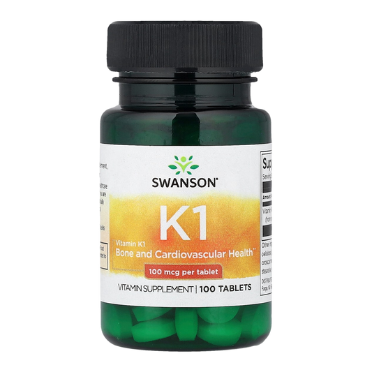 vitamin k1 100mcg 100 swanson
