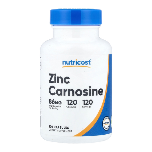 zinc carnosine 86mg 120 nutricost