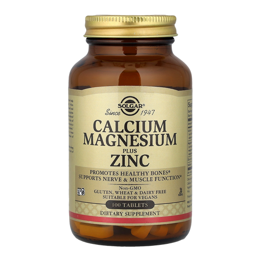 calcium magnesium zinc 100 solgar