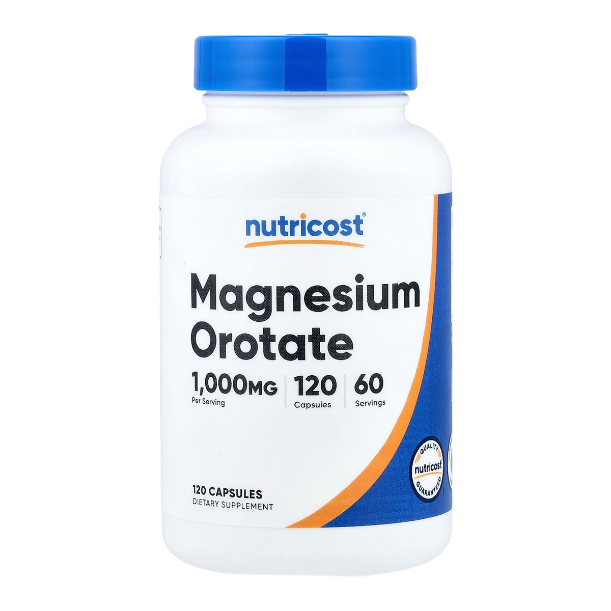 magnesium orotate 1000mg 120 nutricost
