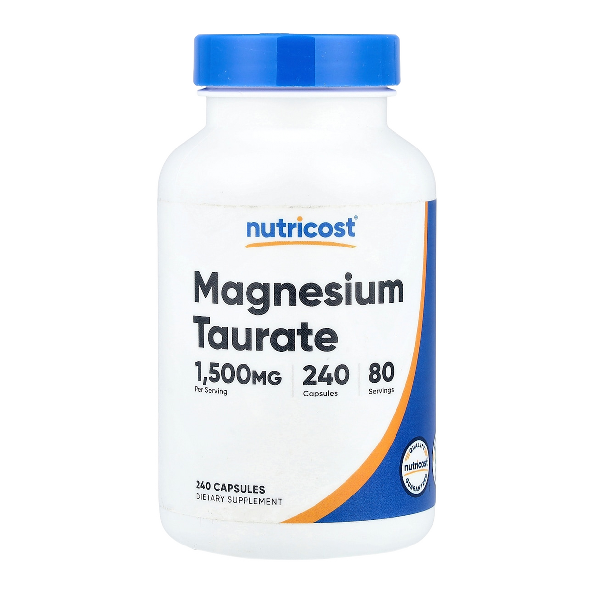 magnesium taurate 1500mg 240 nutricost