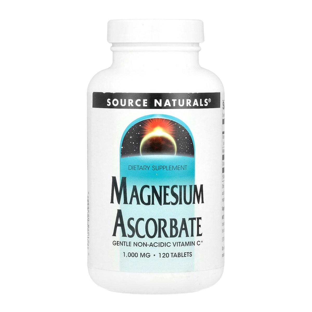 magnesium ascorbate 1000mg 120 source naturals
