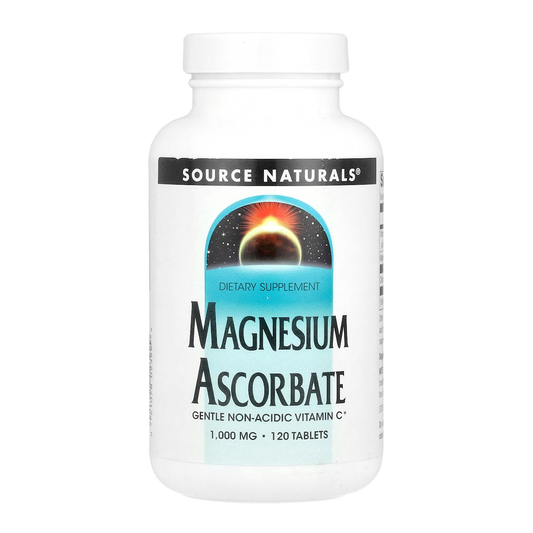 magnesium ascorbate 1000mg 120 source naturals