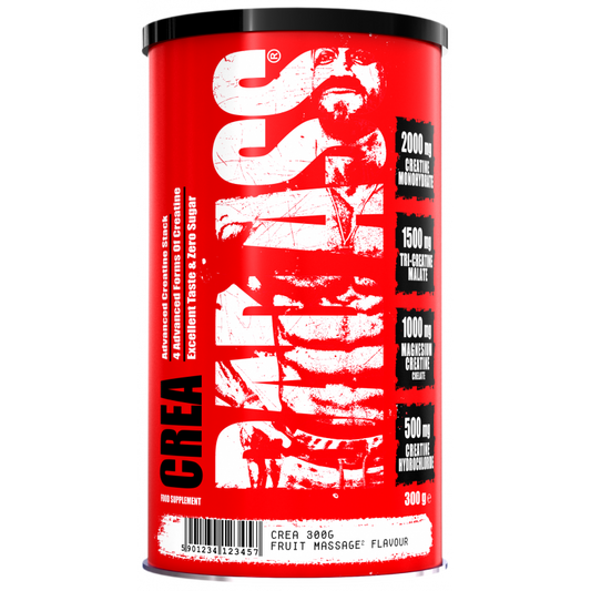 Bad Ass Creatine – 300g (52 Servings) | Muscle Strength, Power & Recovery Support