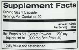 Lake Avenue Nutrition, Bee Propolis, 1,000 mg, 90 Capsules