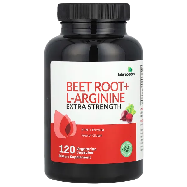 Futurebiotics, Beet Root + L-Arginine, 120 Vegetarian Capsules