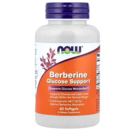 NOW Foods, Berberine Glucose Support, 60 Softgels