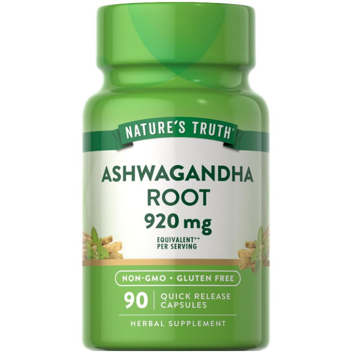 Nature's Truth Ashwagandha Supplement – 920 mg | 90 Capsules