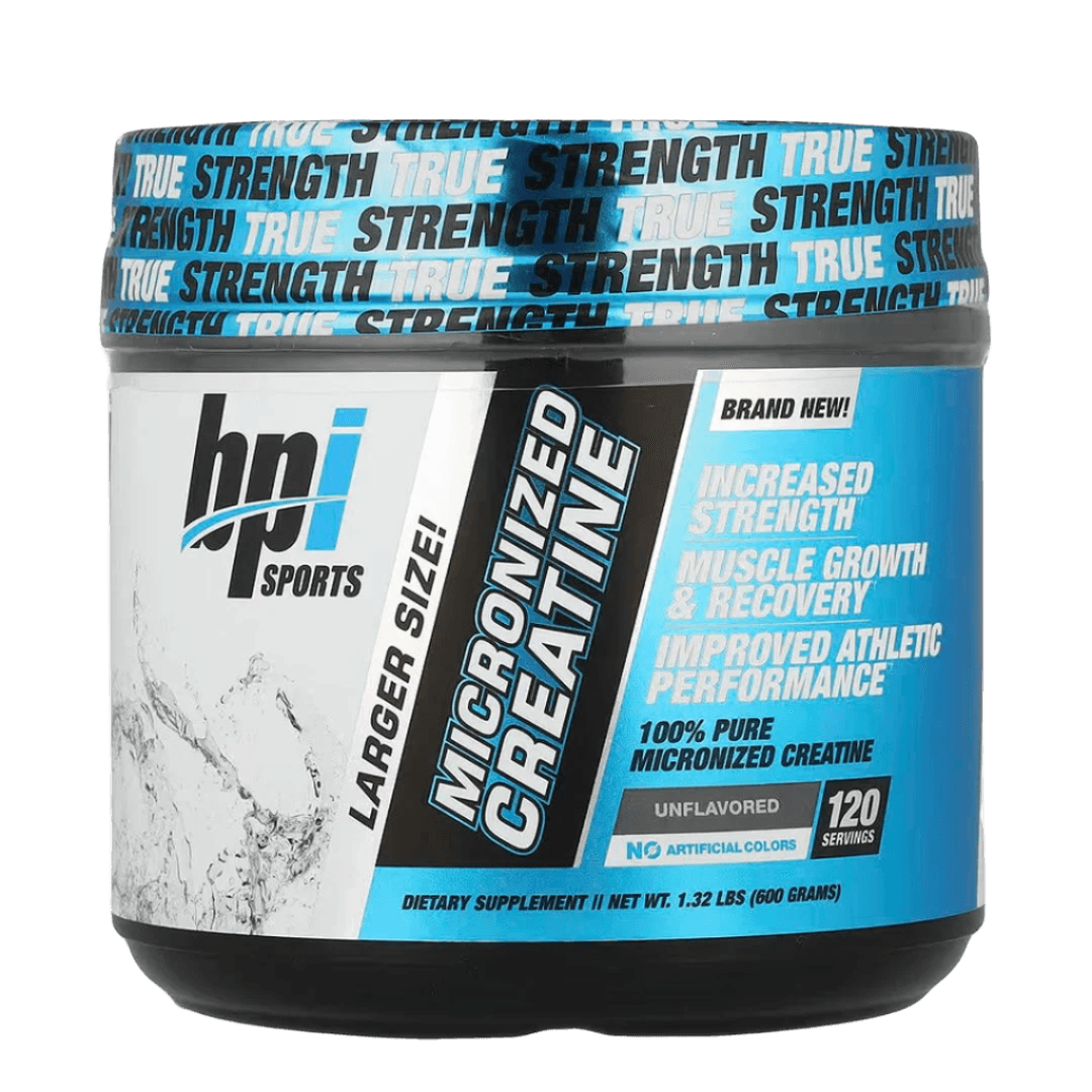 BPI Sports Creatine, Monohydrate Micronized, 120 Servings