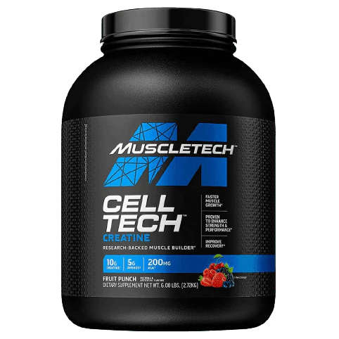 MuscleTech Cell-Tech Creatine Fruit Punch 6 lbs 2.72 kg