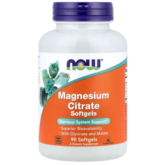 NOW Foods Magnesium Citrate 133 mg 90 Softgels