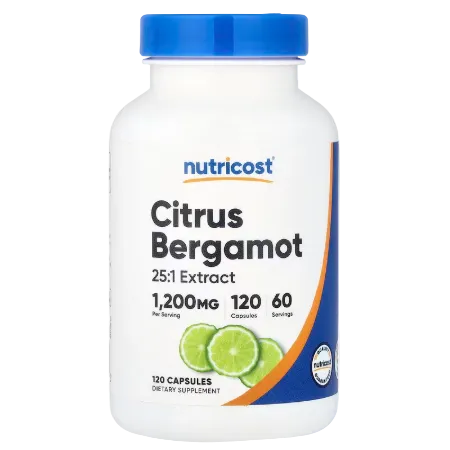 Nutricost Citrus Bergamot 600mg (120 Capsules) | The Supplement Lab Lebanon