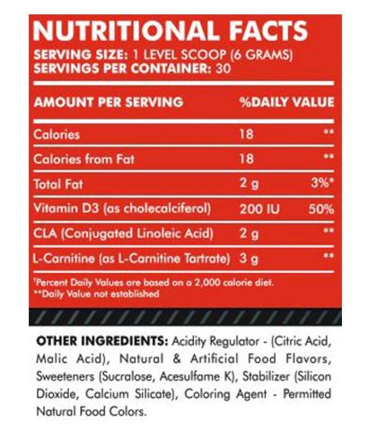 Monster Labs USA, Cla + L-Carnitine, Metabolism Support, 30 Servings