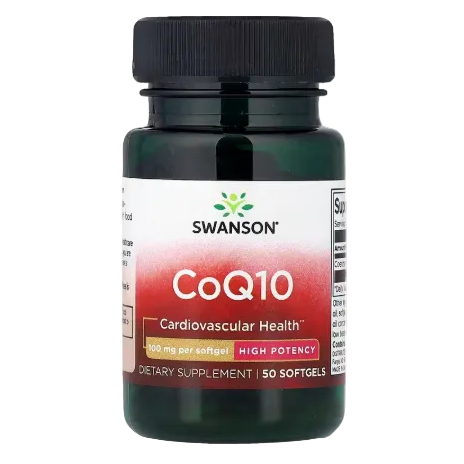 Swanson CoQ10 High Potency 100 mg 50 Softgels