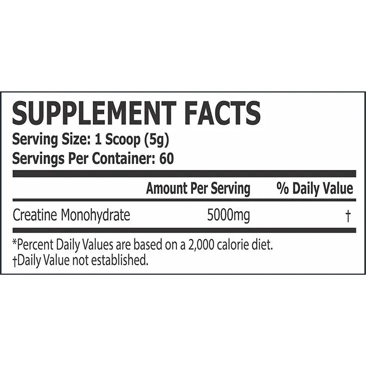 Muscle Rulz Creatine Monohydrate 60 Servings