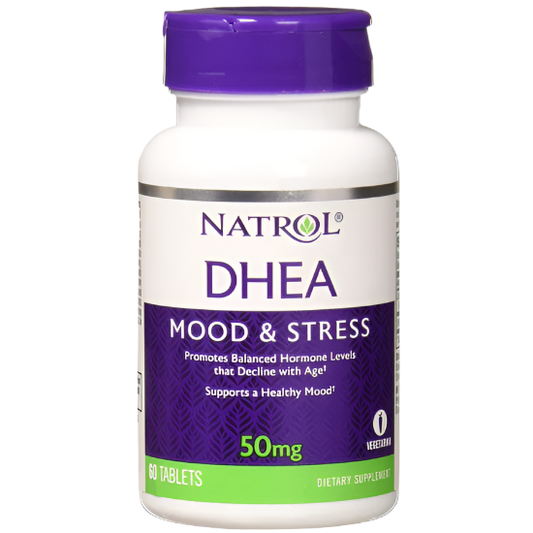 Natrol DHEA Mood & Stress 50 mg – 60 Tablets