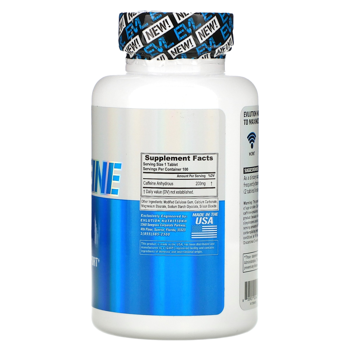 Supplement facts panel