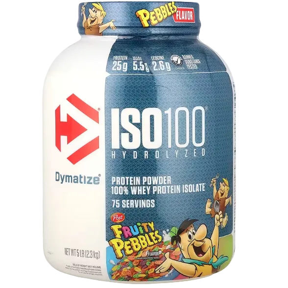 Dymatize Iso100 Isolate and Hydrolyzed Protein, 71 Servings