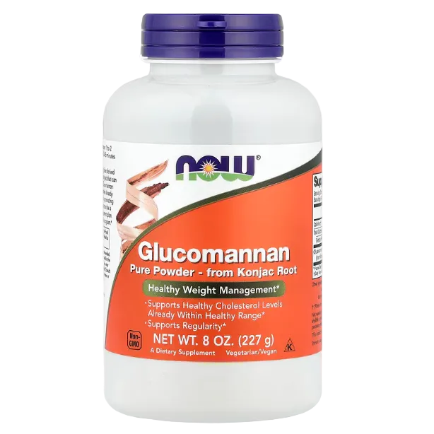 NOW Foods Glucomannan Pure Powder 8 oz (227 g)