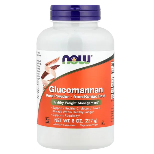 NOW Foods Glucomannan Pure Powder 8 oz (227 g)