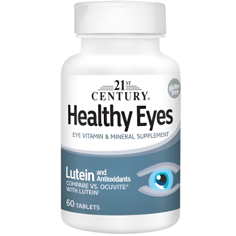 21st Century Healthy Eyes with Lutein Tablets, 60 Servings