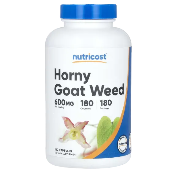Nutricost Horny Goat Weed 600 mg 180 Capsules
