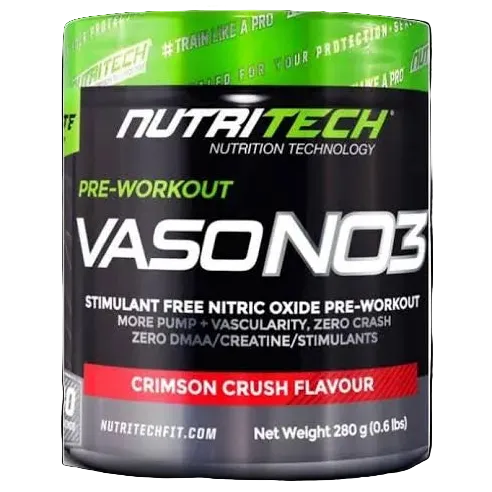 Nutritech Vaso NO3 280g (40 Servings) | The Supplement Lab Lebanon