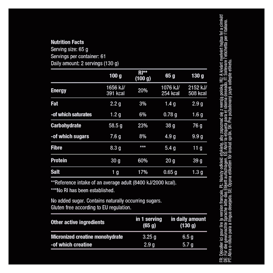 BioTech USA Hyper Mass – 4000 g 61 Servings | Mass Gainer with Creatine for Weight & Muscle Gain