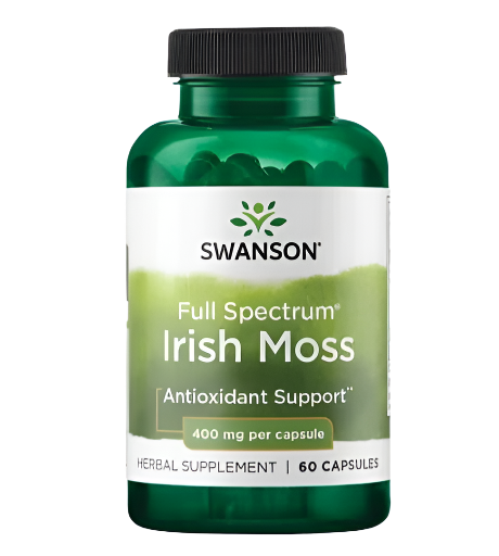 Swanson Full Spectrum Irish Moss, 400mg, 60 Capsules