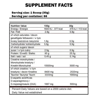 Kevin Levrone Anabolic Iso Whey, 66 Servings