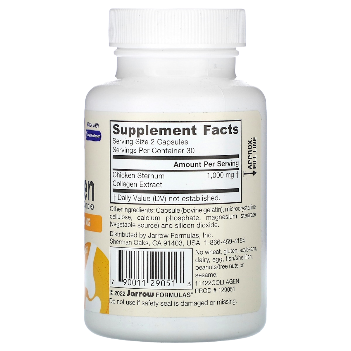 Supplement facts panel