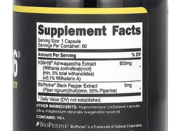 Primaforce, KSM-66, Ashwagandha Root Extract, 600 mg, 60 Capsules