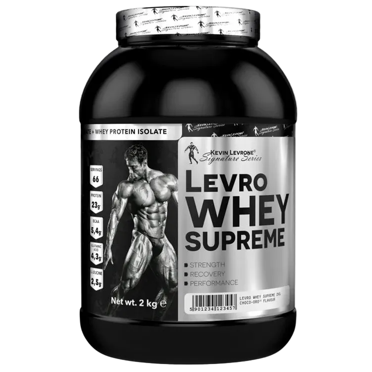 Kevin Levrone Levro Whey Supreme – Premium Whey Protein, 66 Servings (2kg)
