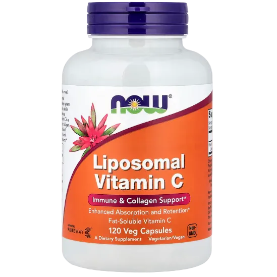 NOW Foods Liposomal Vitamin C 120 Veg Capsules