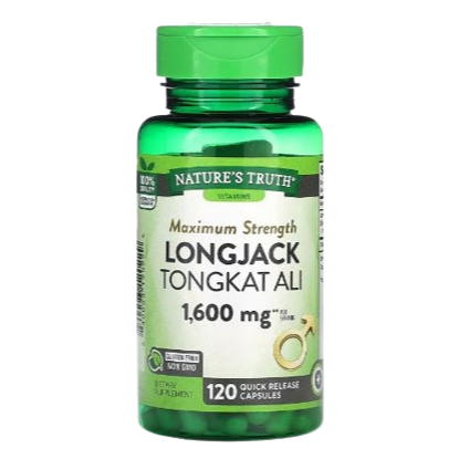 Nature's Truth, Longjack Tongkat Ali, 1,600 mg, 120 Quick Release Capsules