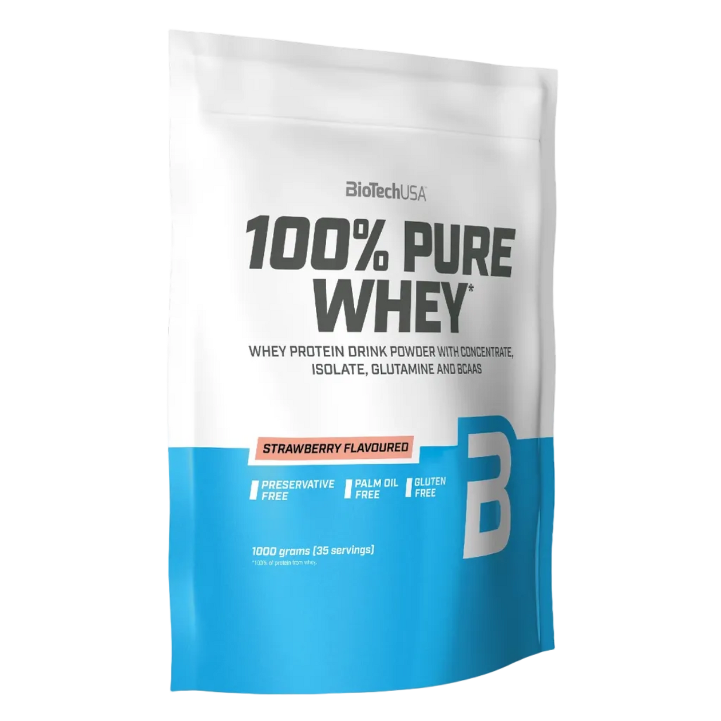 BioTechUSA 100% Pure Whey (1000g / 35 Servings)