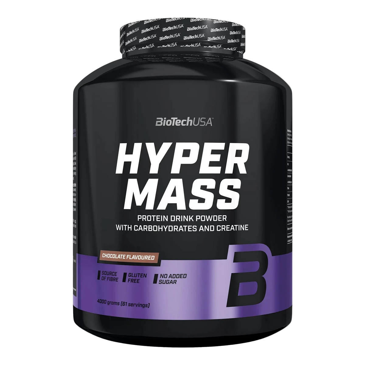 BioTech USA Hyper Mass – 4000 g 61 Servings | Mass Gainer with Creatine for Weight & Muscle Gain