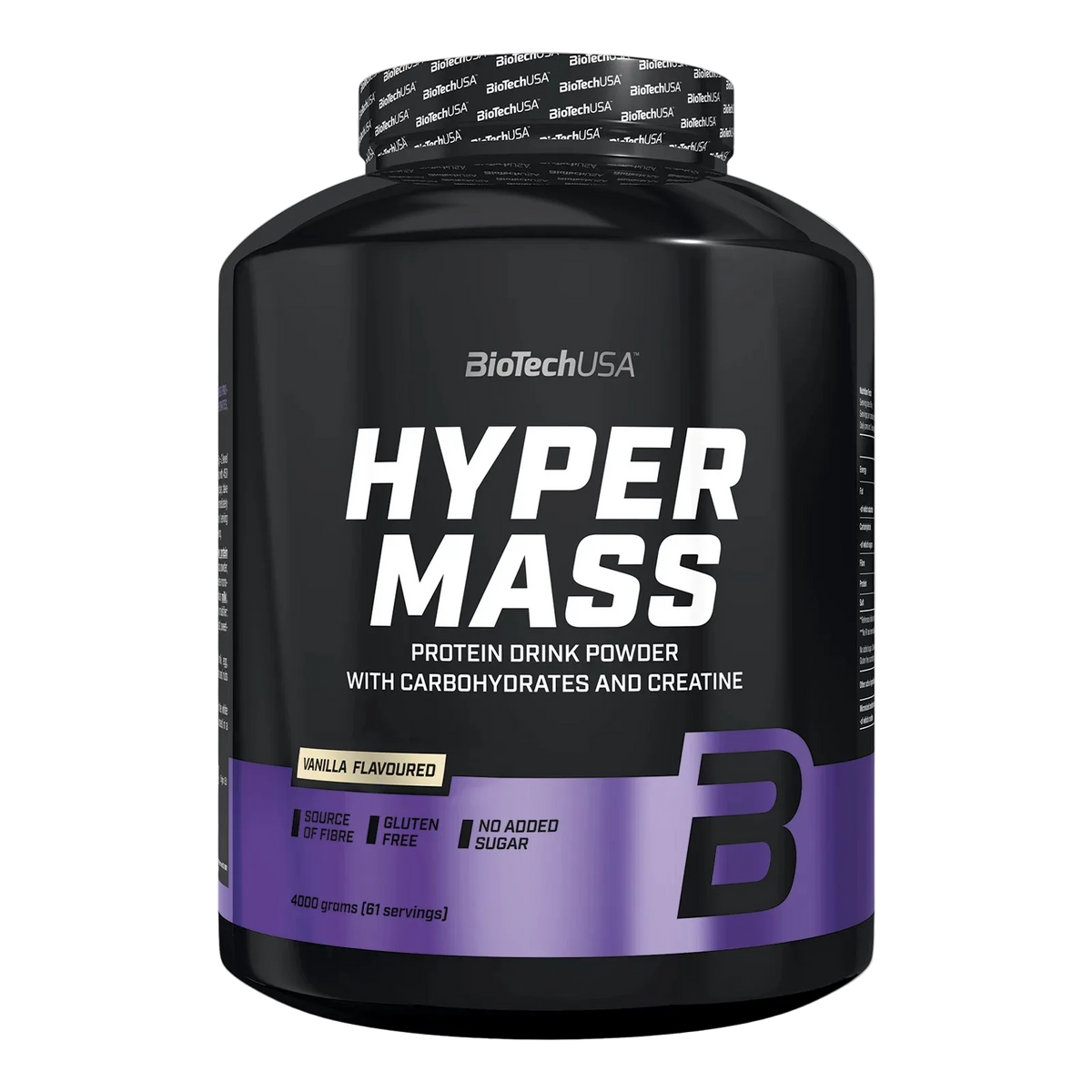 BioTech USA Hyper Mass – 4000 g 61 Servings | Mass Gainer with Creatine for Weight & Muscle Gain