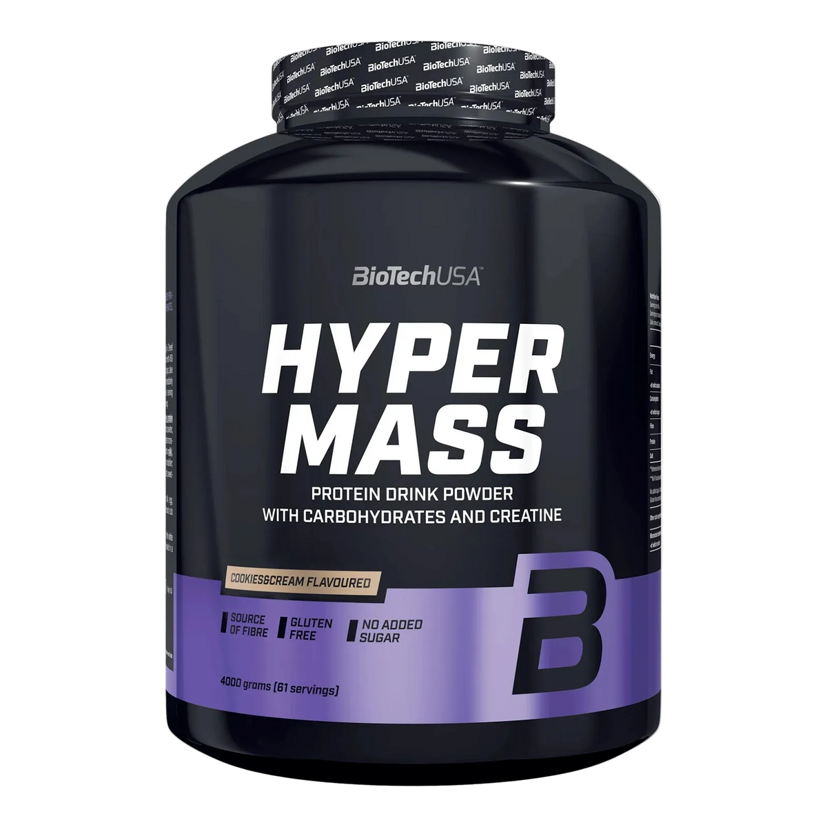 BioTech USA Hyper Mass – 4000 g 61 Servings | Mass Gainer with Creatine for Weight & Muscle Gain