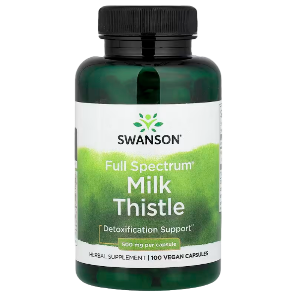 Swanson, Milk Thistle, 500 mg, 100 Capsules