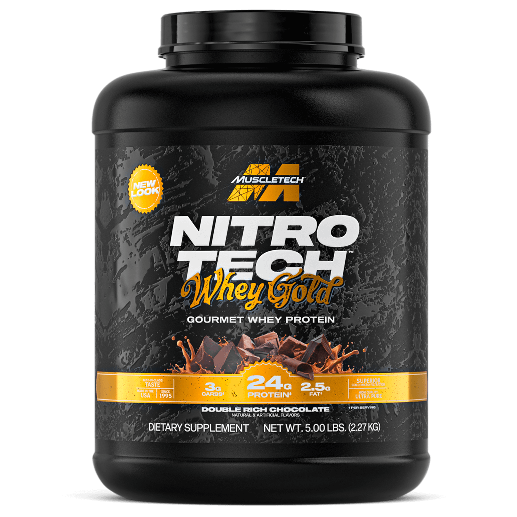 MuscleTech Nitro-Tech 100% Whey Gold 5.03 lbs 69 Servings