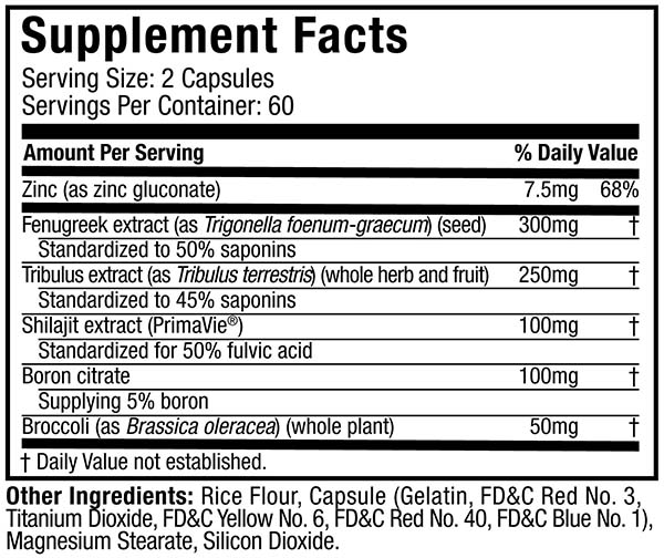 Muscletech Alpha-Test, Testo Booster, 120 Tablets