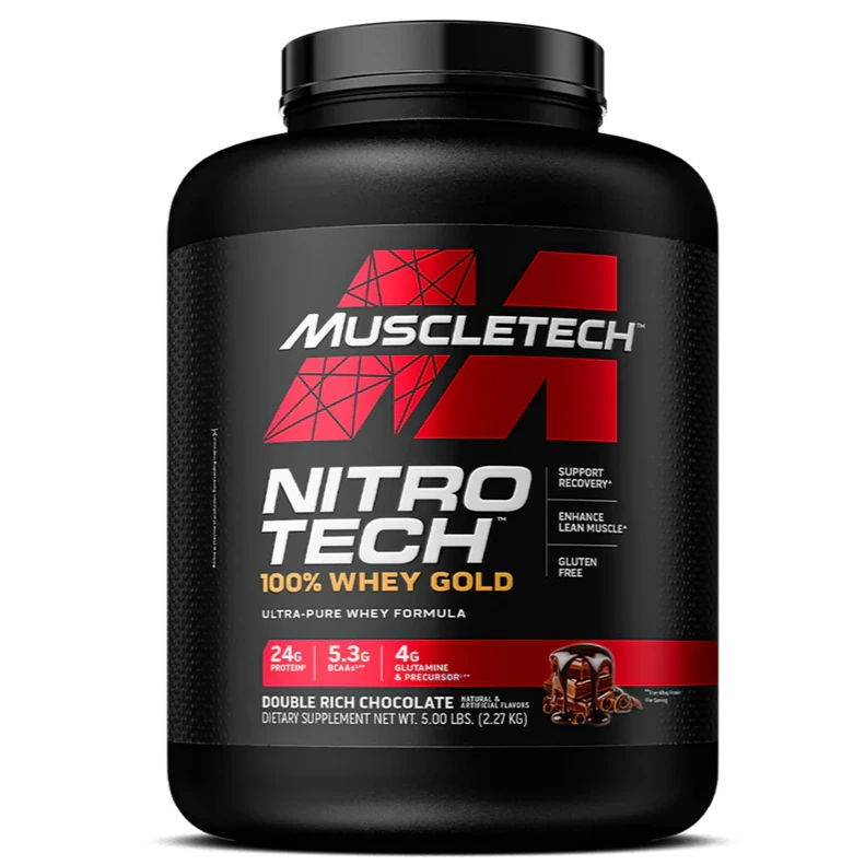 Muscletech Nitro-Tech 100% Whey Gold 5.03 lbs Whey Protein 69 Servings