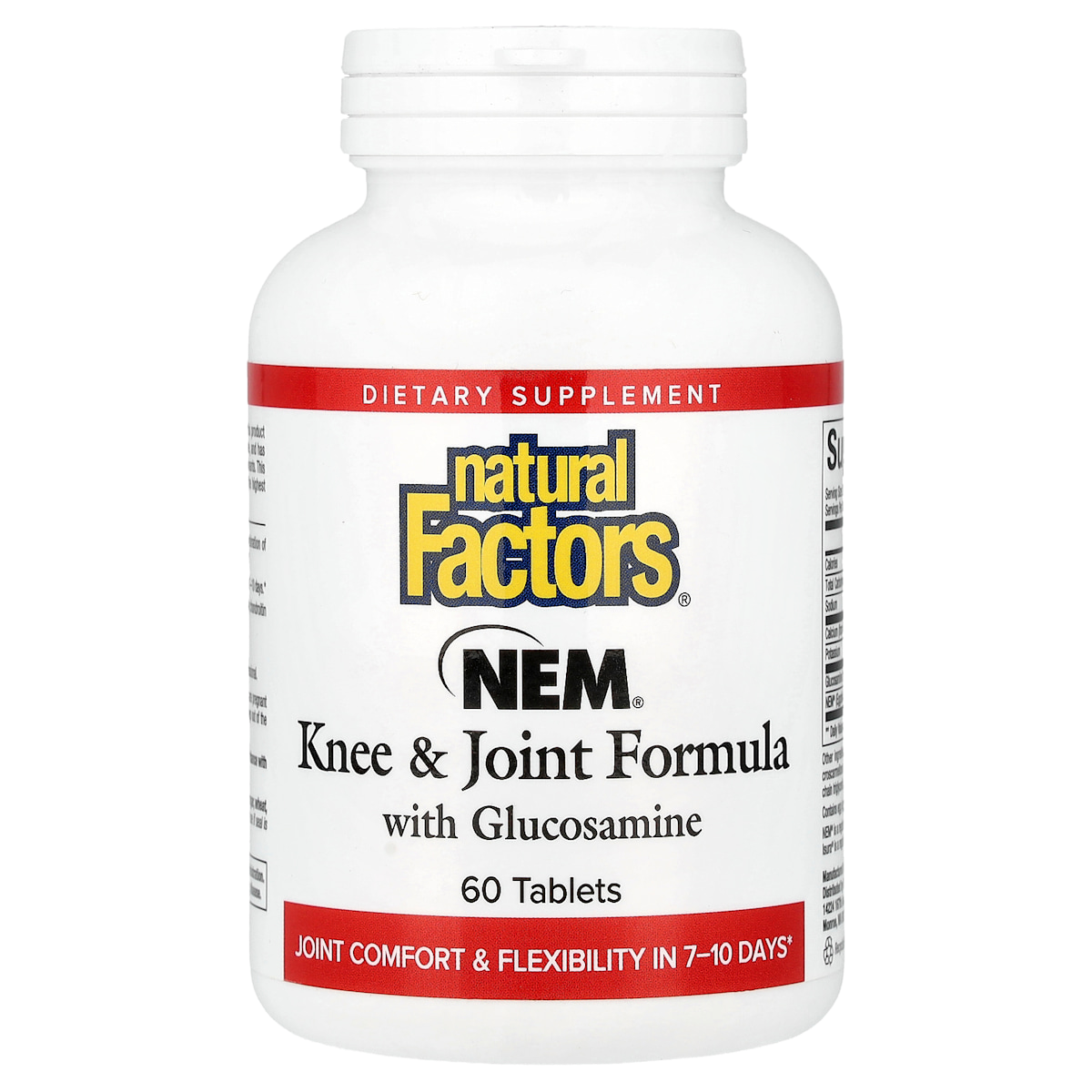 Supplement facts panel