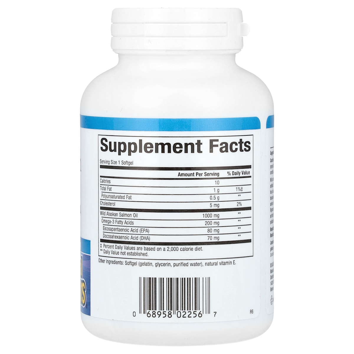 Supplement facts panel