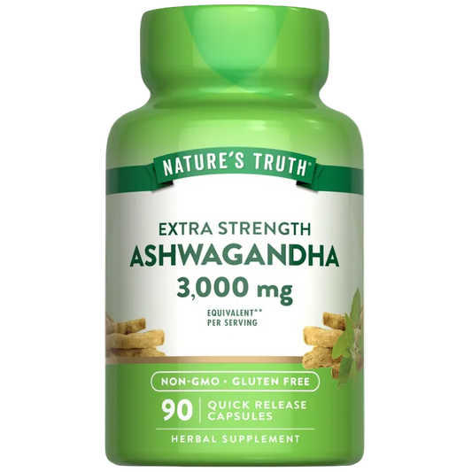 Nature’s Truth Ashwagandha Extra Strength with Black Pepper 90 Capsules