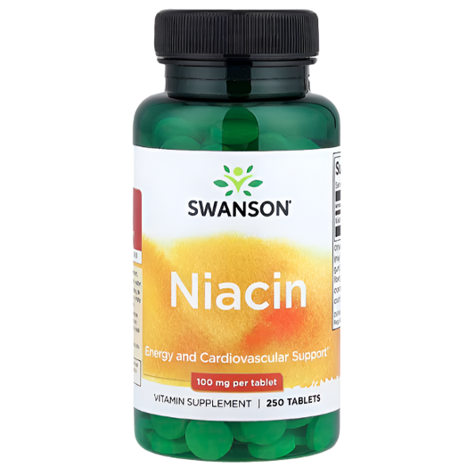 Swanson Niacin 100 mg – 250 Tablets