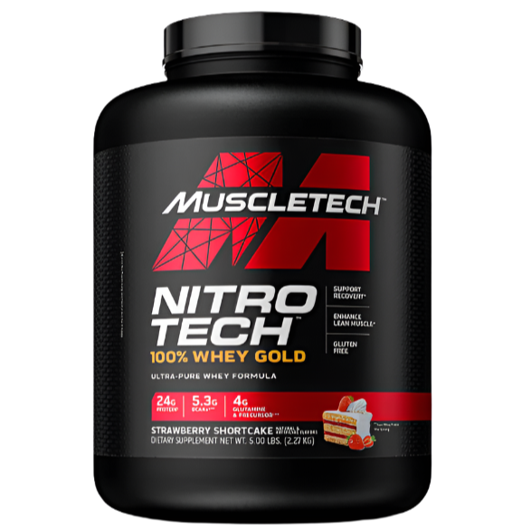 Muscletech Nitro-Tech 100% Whey Gold 5.03 lbs Whey Protein 69 Servings